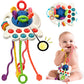Aituitui Sensory Montessori Baby Toys 6 To 12 Months, Toddler Travel Toys For 1 2 Year Old Boy Girl Birthday Gifts, Soft Pull St