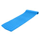 TRC Recreation Serenity 1.5  Thick Vinyl Coated Foam Swimming Pool Float Mat mature-themed Lounger with Built-In Roll Pillow  Bahama Blue