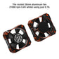 2 Pack RC Motor Cooling Fan Heatsink 35mm 21000RPM 8.4V Aluminum ESC Motor Cooling Fan for RC Car 1/8 1/10 Scale 3650,3660,540,5