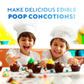 Playz Edible Poo Chocolate & Candy Making Science Kit For Kids Ages 8-12 Years Old - Food Science Chemistry Kid Science Kit With