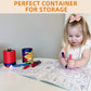 Lebze Toddler Crayons - Non-Toxic Jumbo Crayons, 24 Colors, Easy to Hold, Safe for Kids Ages 2-4, Model BT7.8.palm.