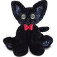 Cuckool Black Cat Stuffed Animals, Microwavable Stuffed Animals Heating Pad For Cramps, Pain Stress Relief, Heatable & Coolable
