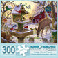 Bits And Pieces – Value Set Of Two 300 Piece Jigsaw Puzzles For Adults – Building A Snowman On A Snow Day, Sunrise Feasting - Winter Snow Jigsaw Puzzles By Artist Liz Goodrick - Dillon