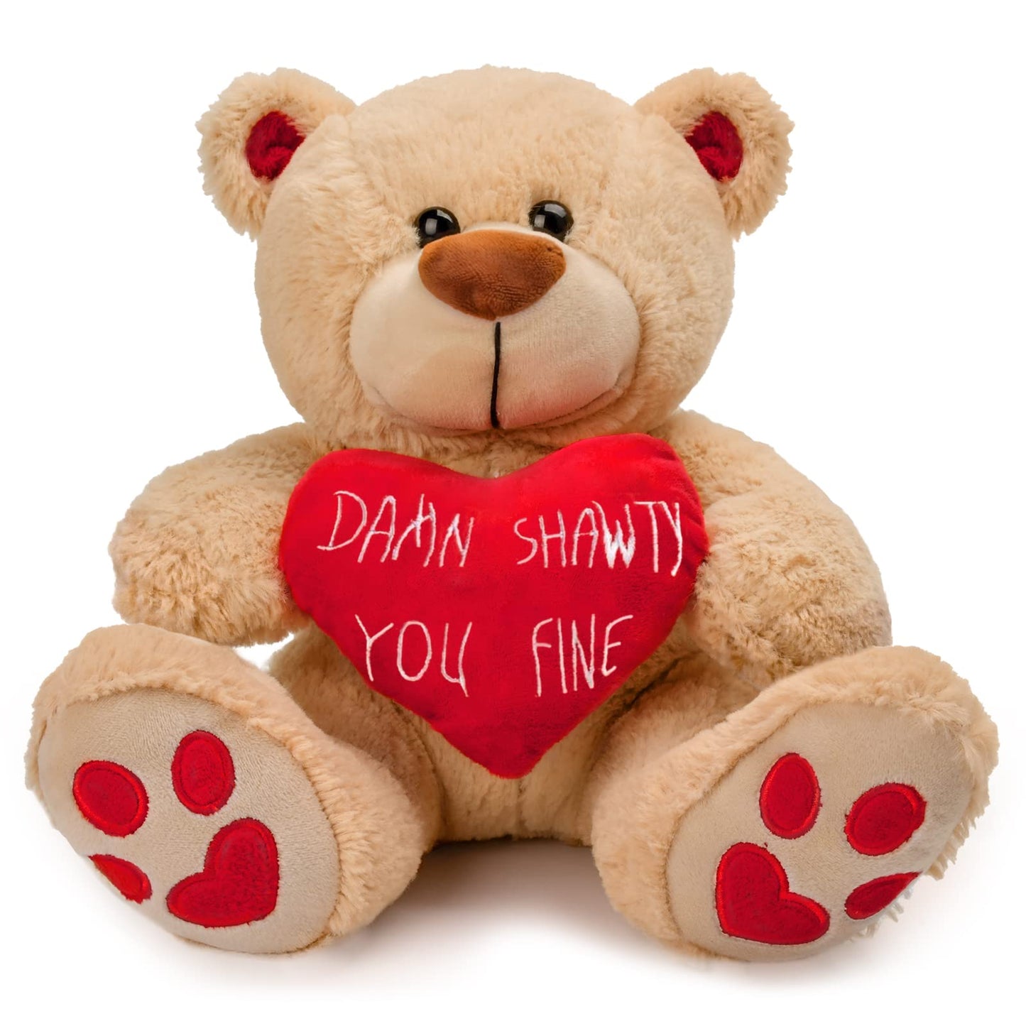 Casetank Valentines Day Gifts Teddy Bear Stuffed Animals Plush Bear & Heart,Birthday Gifts For Her Women Girlfriend Wife Mom Kid