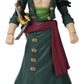 Bandai America Anime Heroes One Piece Roronoa Zoro Action Figure - Plastic, Zoro Color, Model 36932