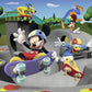 Ravensburger Mickey & Minnie: Skate Park Adventure | 100 Piece Jigsaw Puzzle for Kids | Unique, Well-Fitting Pieces | Fun & Educ