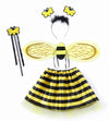 Seawhisper Bee Costume Kids Baby Bumble Bee Wings Tutu Toddler Halloween Costume For Girls