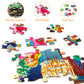 Jigsaw Puzzles For Kids Ages 4-8, 6-8, 8-10 - Princesses At The Dance - 100 Piece Princesses Puzzles For Children, Learning Educational Toys For 4 5 6 7 8 9 10 Year Old Girls