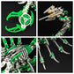 3D Metal Model Kits,3D Metal Puzzle For Adults Mechanical Scorpion King Green Steel Warcraft Collection Diy Animal Brain Teasers