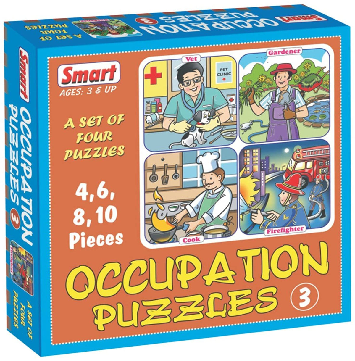 Smart Kid Occupation Puzzles  Iii, 19 x 27 x 4 Centimeters