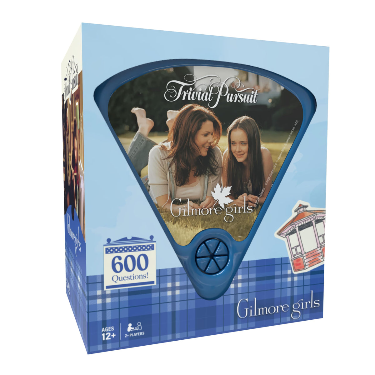 Trivial Pursuit: Gilmore Girls, Quick Play Edition Trivia Game, Test Your Knowledge of Stars Hollow with 600 Questions in 6 Cate