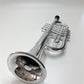 ksmtoys Toy Instruments Set - Trumpet, Saxophone, Clarinet, 16" Silver Plastic, Model 0123, Easy to Play, Perfect Pitch