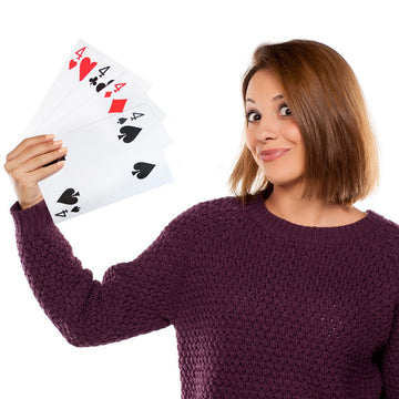Jumbo Oversize Playing Cards 4.5''X7'' By Midway Monsters