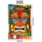 Natuoppc Hawaii Aloha Party Supplies,Pin The Sun On The Tiki,Hawaiian Party Games Decoration,Large Poster With 24Pcs Sun Sticker