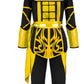 Spooktacular Creations Gold Ninja Costume for Boys  Child Golden Ninja costume Ninja Themed Parties  Halloween Costume Dress Up (Large (10-12 yrs))