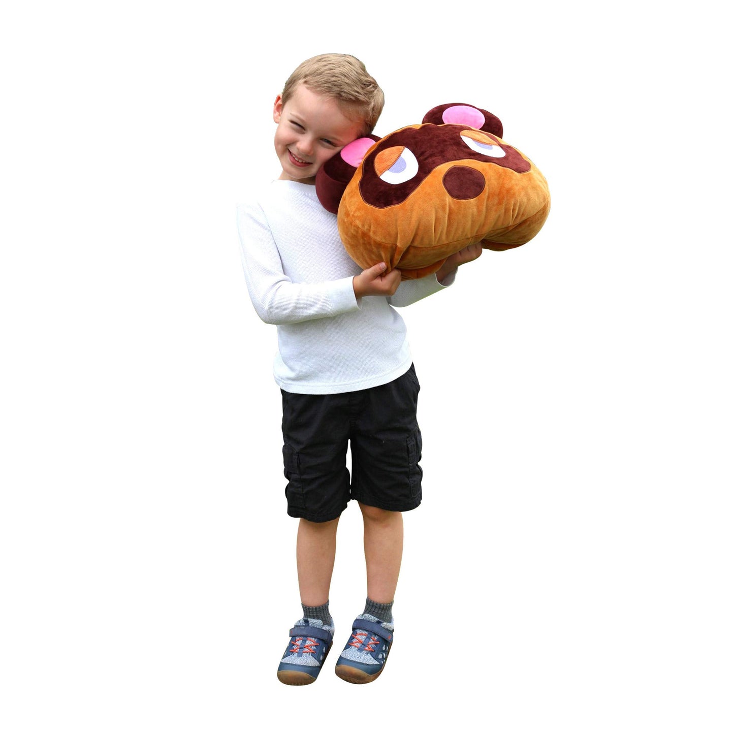Club Mocchi Mocchi Animal Crossing Plush — Tom Nook Plushie — Animal Crossing New Horizons Collectible Squishy Plush — 15 Inch