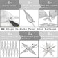 Funtoob Silver Star Balloons Metallic Star Foil Balloons Silver Star Cone Balloons Starburst Balloon Spike Balloons For Birthday