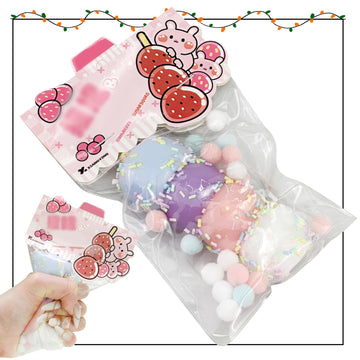 Taba Squishy Toys Cat Paw Squishy Toys Cat Paw Squeeze Toys  Fidget Toys Silicone Squeeze Toy for Stress Relief Cute Soft Squeeze Fidget Toys Party Favors Gift for mature-themed (Ball)