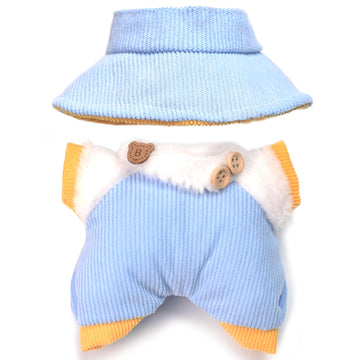 WASAFV Clothes for Labubu (NO Doll) fit 17cm(6.69)  enhanced Outfit with Accessories  Soft & Stylish Hand-Woven Doll Set  Two-Piece Set 02