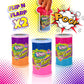 Ja-Ru Flip & Flarp Noise Putty Double Pack Original & Glitter Fidget Toy (3 Packs Assorted) Farrt Gas Noise Maker Slime Cloud & Scented Putty Stress Toy For Boys, Girls & Adults. Party Favor 047-3S