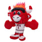 Bleacher Creatures Chicago Bulls Benny Mascot Plush Toy - 8" Soft Polyester Chibi Plush, Model K8-NBA-BUL-MAS
