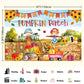 LDWLYW Fall Pumpkin Patch Backdrop Banner Fall Thanksgiving Party Decorations Large Autumn Harvest Farm Pumpkin Photography Back