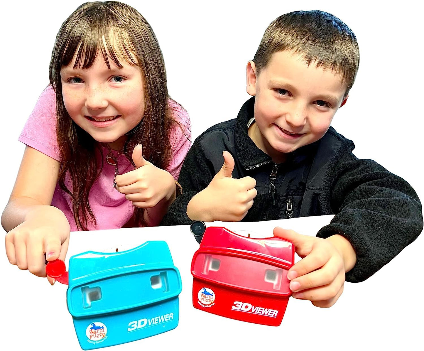 Warm Fuzzy Toys 3D Viewfinder (Sea Life) - Viewfinder For Kids & Adults, Classic Toys, Slide Viewer, 3D Reel Viewer, Retro, Vint
