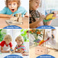 Poraxy 5 Set Stem Kits For Kids Ages 8-10, Toys For Ages 8-13, 3D Wooden Puzzles, Educational Engineering Arts Crafts Science Building Kits, Gifts For Boys And Girls 7 8 9 10 11 12 13 Year Old