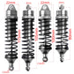 AllinRC 4Pcs All Metal Aluminum Front & Rear RC Shocks for 1/10 RC Truck Traxxas Slash Rustler Stampede Hoss 4X4 Replace 5862 37