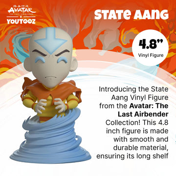 Youtooz Avatar State Aang Figure 4.8' Inch, From Avatar The Last Airbender: Highly Detailed Collectible Figure From Avatar The Last Airbender Collection
