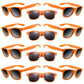 Tuparka 20 Pack Kids Sunglasses Bulk For Summer Pool Party Favors Birthday Parties Goody Bag Fillers, Orange