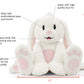 Plushible Bridging Miles With Smiles Adorable Plushie - Cute Stuffed Animal For Kids (18'' Bunny)