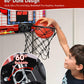 Basketball Hoop Indoor For Kids-Over The Door Mini Basketball Hoop With Led Light, Scoreboard, Remote Control And 3 Modes & Ball