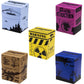 Stratagem The Big Box Card Deck Box W Divider|Tcg Box For Baseball Cards, Mtg, Trading Card Games| 5 Pack - Complete Set