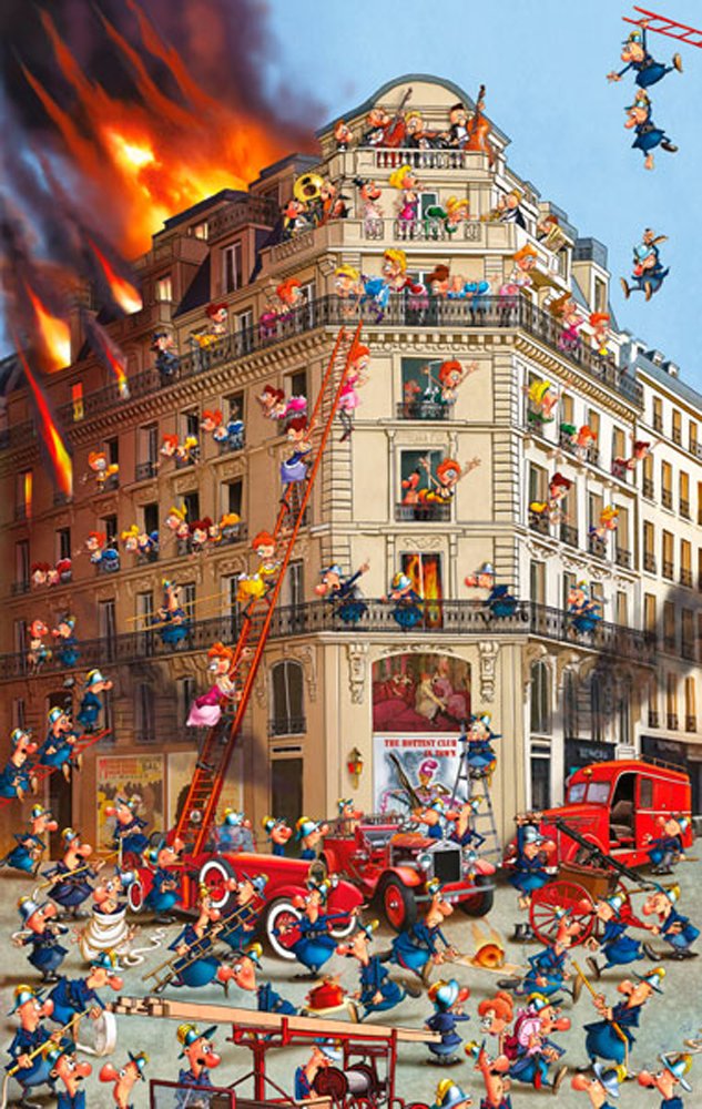 Piatnik 00 5354 Ruyer - Fire Brigade Puzzle