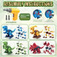BAODLON Dinosaur Toys for 3 4 5 6 7 Year Old Boys, Take Apart Dinosaur Toy for Kid 3-5 5-7 Building Toy with Electric Drill, Lea