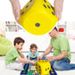 Giant 5.9 Inches Kawaii Foam Dice: A Fun-Filled, Educational Toy for Game Nights and Learning Sessions (Lucky Yellow)