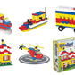 Sxdhk New Plastic 300Pcs Excellent Building Block Game Interlocking Block Set Construction Blocks Toy For Kids (Multicolor)