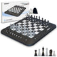 Vonset P6 Electronic Chess Computer - Smart Chess Board with LED for Kids & Adults, Talking Magnetic Chess Set