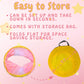 Play Tunnel For Toddlers 1-3, Tunnel For Kids To Craw Through Sensory Toys For 1 Year Old Boy Girl Babies Kids, Indoor, Pink Sta