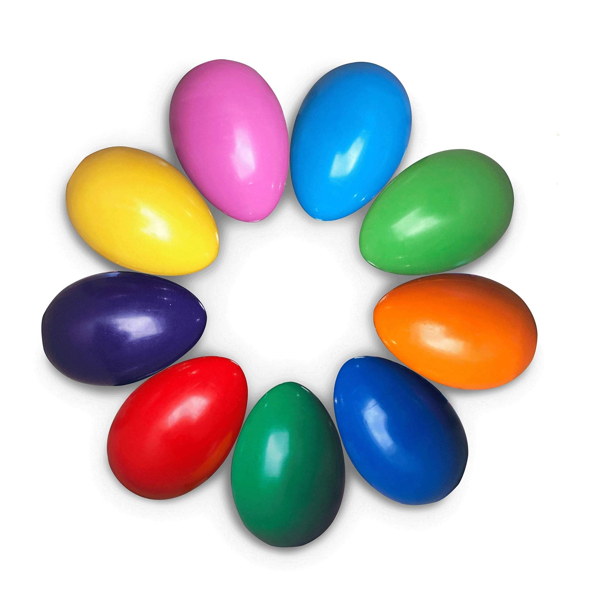 AMINFUN Egg Crayons, 9 Colors Palm Grip Toy, Washable Paint Stackable Toys for Kids, Children, Babies, Toddlers, Gift for Boys a