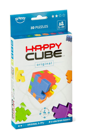 Happy Hco300 Original Cardboard Box 3D Puzzle, Pack Of 6, 13X2,6X23 Cm