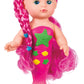 Toysmith Bathtime Mermaid Doll (Assorted Colors) 9 Inch