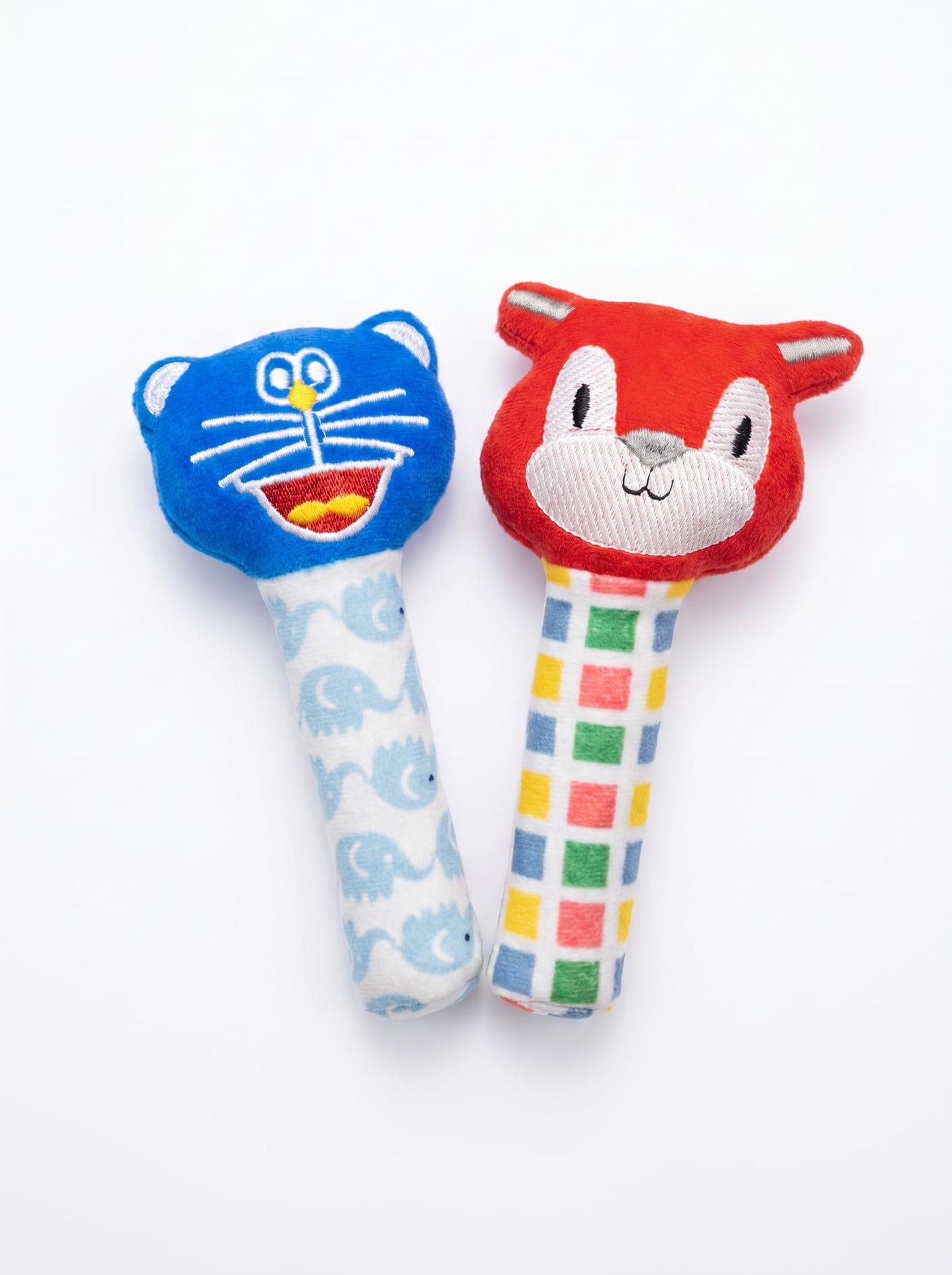 Soft Baby Rattle Toy for Newborn 06 Months | Plush Cat Sound Toy | Safe Soft Toys for Babies | Infant Sensory Toy | New Born Ba