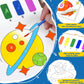 Paint With Water Books For Toddlers - Watercolor Painting Book And Drawing Art Paper For Kids Mess Free Craft Supplies Toy For K