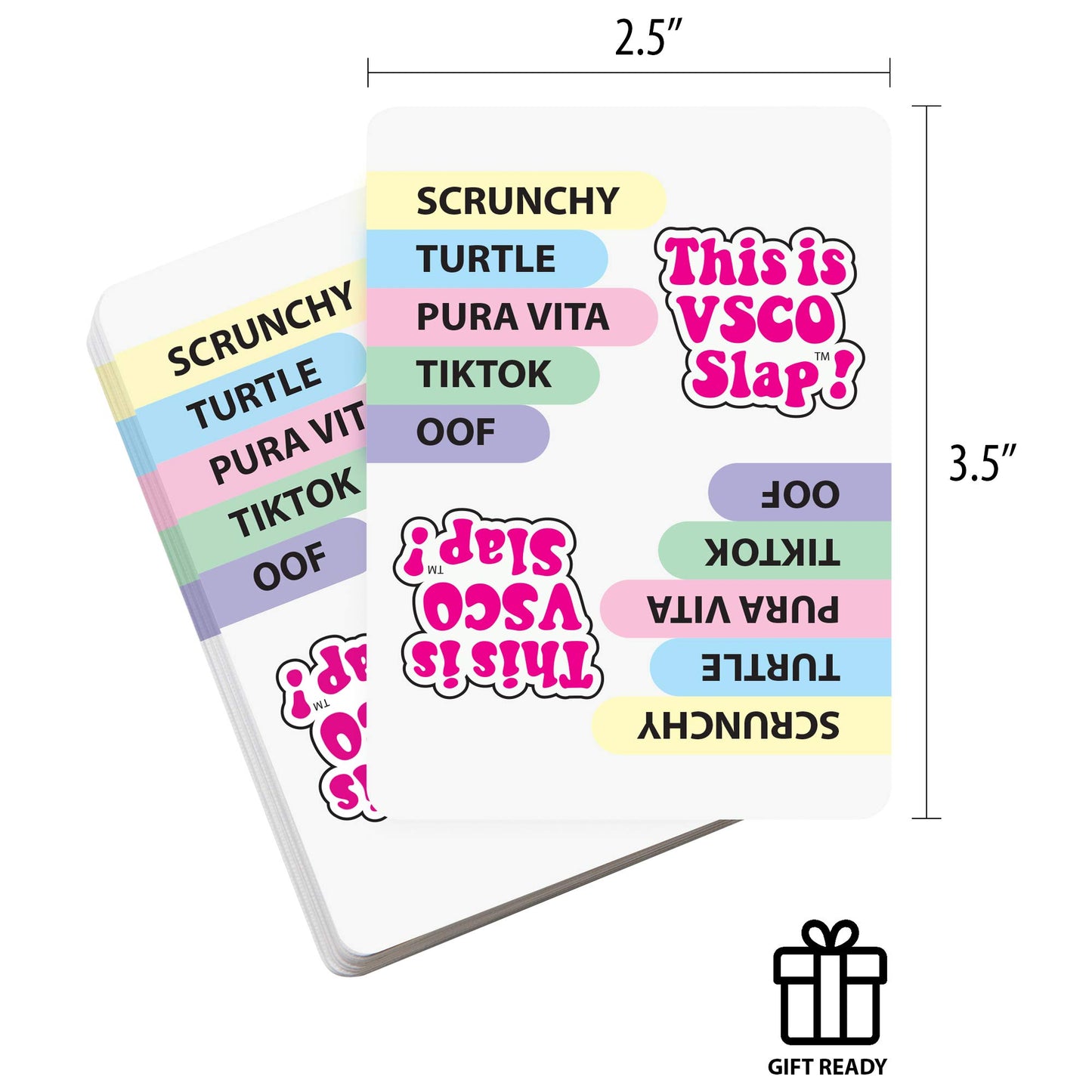 This is VSCO Slap Card Game - Quick and Fun Party Game