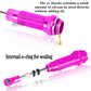 4PCS All Aluminum Front Rear RC Shocks Upgrade Parts for 1/10 Slash 4x4 Rustler 4X4 Stampede 4X4 Hoss 4X4, ARRCat Big Bore RC Sh