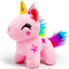 Light Pink Unicorn Stuffed Animals, Kawaii Plushies For Girls And Boys, Soft Unicorn Mini Plush Toys Key Chains, Fun And Cuddly