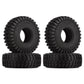 INJORA 1.0 Tires - S5 All Terrain Crawler Tires for TRX4M SCX24 AX24 FCX24 Upgrade Parts,58 * 20mm,T1008