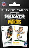 MasterPieces Green Bay Packers Playing Cards - Officially Licensed Card Deck for Family Fun, Team Color, Model GBP3300
